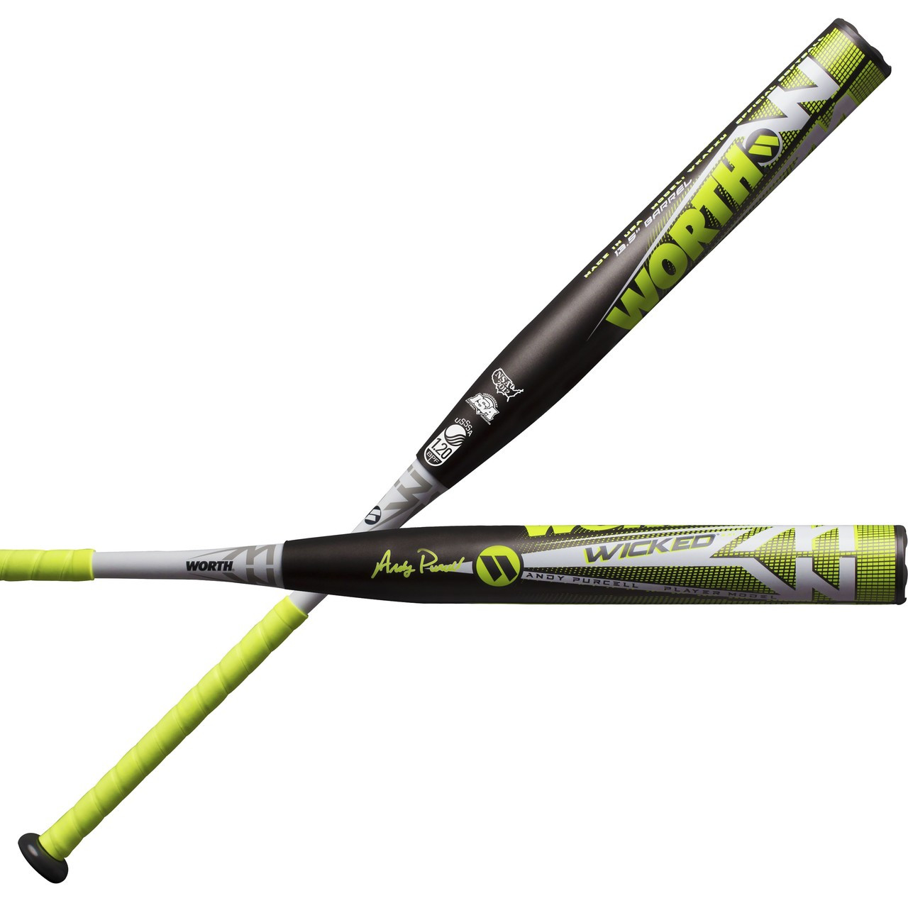 2019 Worth Wicked Andy Purcell XXL USSSA -Wilson Shop 2019 Worth Wicked USSSA ANDY PURCELL XXL Slowpitch Softball Bat WKAPXU 10423.1539019912