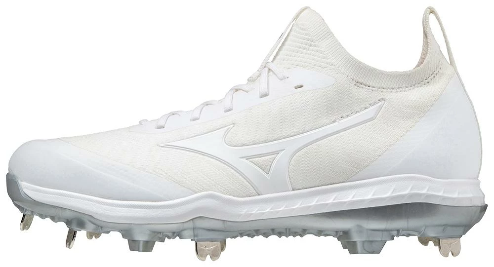 Mizuno Pro Dominant Knit Men’s Spikes – White (320616) 1 Mizuno Pro Dominant Knit Men’s Spikes – White (320616)