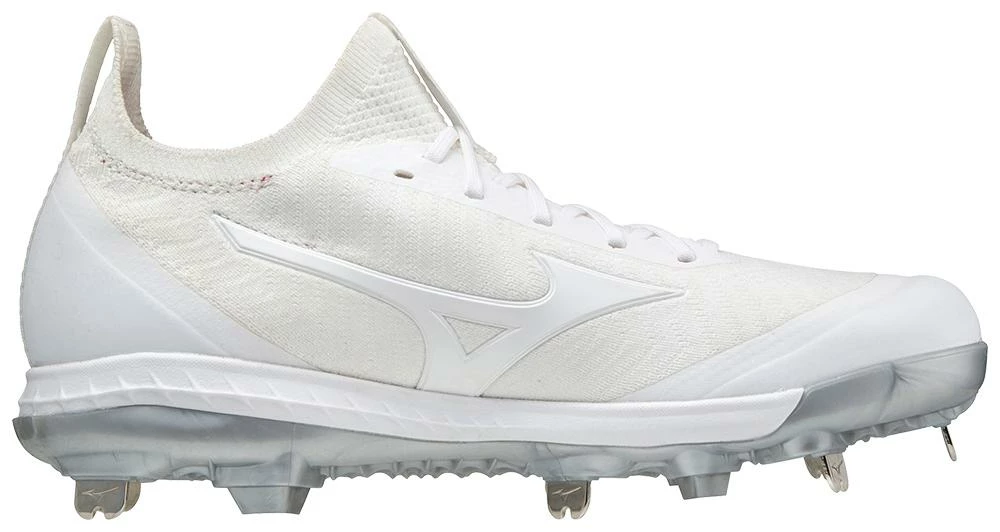 Mizuno Pro Dominant Knit Men’s Spikes – White (320616) 4 Mizuno Pro Dominant Knit Men’s Spikes – White (320616) - Image 4