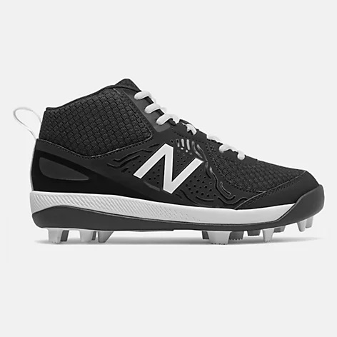 New Balance 3000v5 Youth Molded Cleats – Black/White (J3000BK5) New Balance 3000v5 Youth Molded Cleats – Black/White (J3000BK5) -Wilson Shop J3000BK5 1