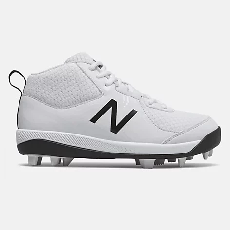 New Balance 3000v5 Youth Molded Cleats – White (J3000SW5) 1 New Balance 3000v5 Youth Molded Cleats – White (J3000SW5)