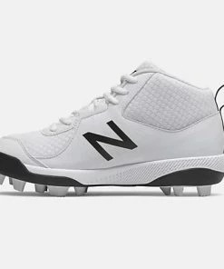 New Balance 3000v5 Youth Molded Cleats – White (J3000SW5) 6 New Balance 3000v5 Youth Molded Cleats – White (J3000SW5) -Wilson Shop J3000SW5 3