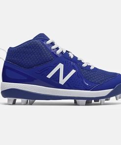 New Balance 3000v5 Youth Molded Cleats – Royal/White (J3000TB5)