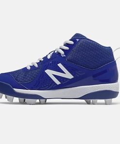 New Balance 3000v5 Youth Molded Cleats – Royal/White (J3000TB5) -Wilson Shop J3000TB5 3