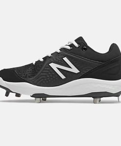 New Balance – Black/White Low-Cut L3000v5 Metal Spikes (L3000BK5) -Wilson Shop L3000BK5 3