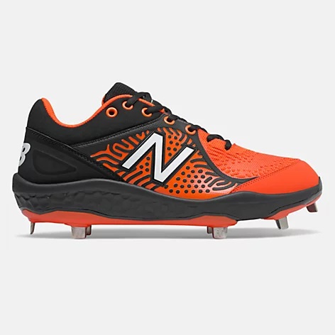 New Balance – Black/Orange Low-Cut L3000v5 Metal Spikes (L3000BO5) New Balance – Black/Orange Low-Cut L3000v5 Metal Spikes (L3000BO5) -Wilson Shop L3000BO5 1