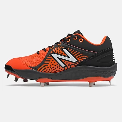 New Balance – Black/Orange Low-Cut L3000v5 Metal Spikes (L3000BO5) 3 New Balance – Black/Orange Low-Cut L3000v5 Metal Spikes (L3000BO5) - Image 3