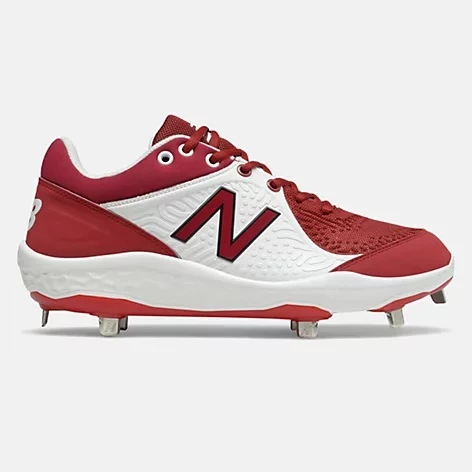 New Balance – Maroon/White Low-Cut L3000v5 Metal Spikes (L3000MW5) 1 New Balance – Maroon/White Low-Cut L3000v5 Metal Spikes (L3000MW5)