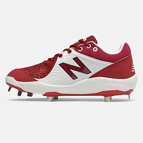 New Balance – Maroon/White Low-Cut L3000v5 Metal Spikes (L3000MW5) 4 New Balance – Maroon/White Low-Cut L3000v5 Metal Spikes (L3000MW5) - Image 4