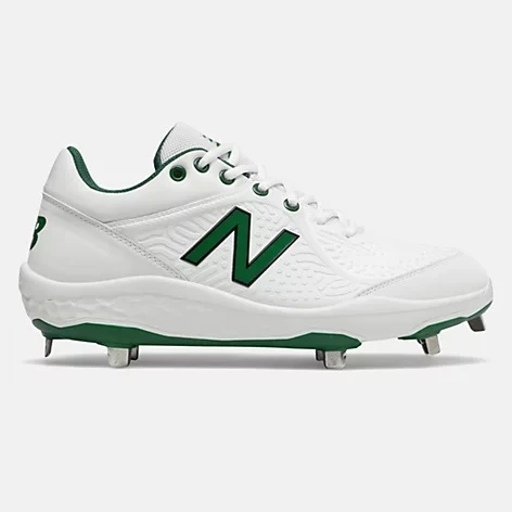 New Balance – White/Green Low-Cut L3000v5 Metal Spikes (L3000OA5) 1 New Balance – White/Green Low-Cut L3000v5 Metal Spikes (L3000OA5)