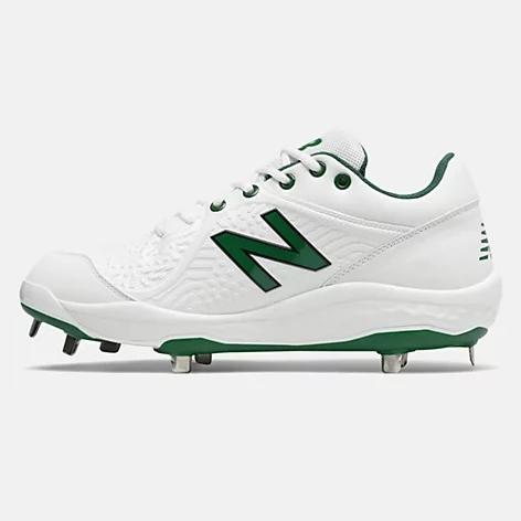 New Balance – White/Green Low-Cut L3000v5 Metal Spikes (L3000OA5) 3 New Balance – White/Green Low-Cut L3000v5 Metal Spikes (L3000OA5) - Image 3