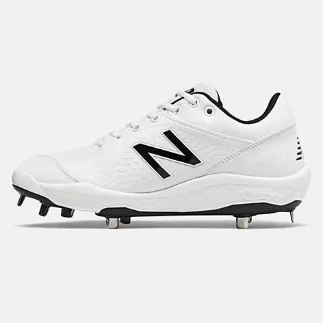 New Balance – White Low-Cut L3000v5 Metal Spikes (L3000SW5) 1 New Balance – White Low-Cut L3000v5 Metal Spikes (L3000SW5)