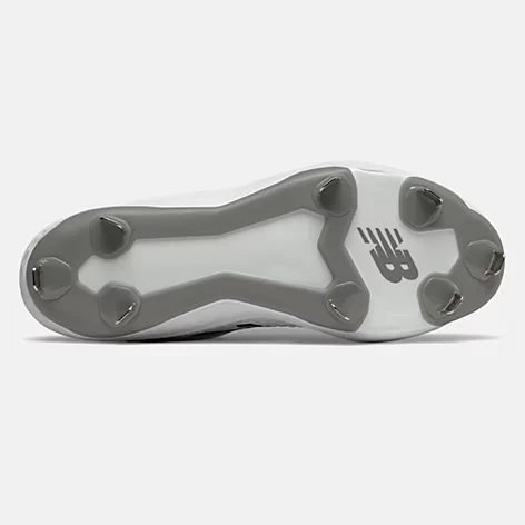 New Balance – Grey/White Low-Cut L3000v5 Metal Spikes (L3000TG5) 4 New Balance – Grey/White Low-Cut L3000v5 Metal Spikes (L3000TG5) - Image 4