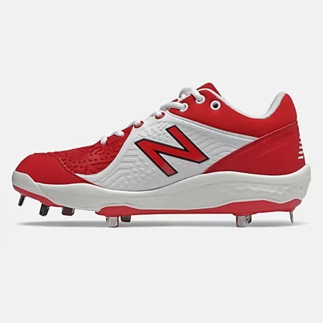 New Balance – Red/White Low-Cut L3000v5 Metal Spikes (L3000TR5) 3 New Balance – Red/White Low-Cut L3000v5 Metal Spikes (L3000TR5) - Image 3