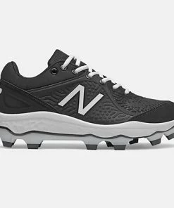 New Balance – Men’s Black/White 3000v5 Fresh Foam Molded Cleat (PL3000K5)
