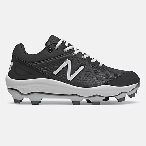 New Balance – Men’s Black/White 3000v5 Fresh Foam Molded Cleat (PL3000K5) 1 New Balance – Men’s Black/White 3000v5 Fresh Foam Molded Cleat (PL3000K5)