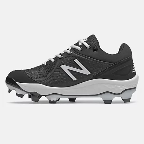 New Balance – Men’s Black/White 3000v5 Fresh Foam Molded Cleat (PL3000K5) 3 New Balance – Men’s Black/White 3000v5 Fresh Foam Molded Cleat (PL3000K5) - Image 3