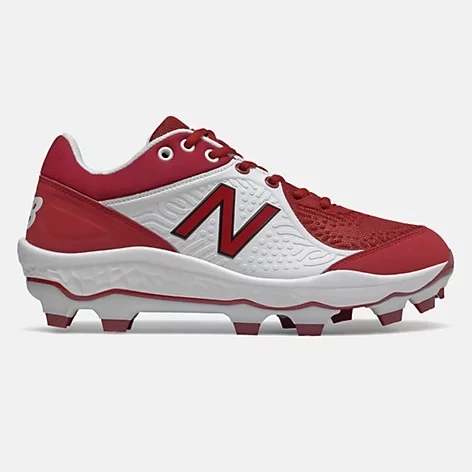 New Balance – Men’s Maroon/White 3000v5 Fresh Foam Molded Cleat (PL3000M5) 1 New Balance – Men’s Maroon/White 3000v5 Fresh Foam Molded Cleat (PL3000M5)