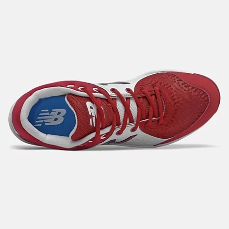 New Balance – Men’s Maroon/White 3000v5 Fresh Foam Molded Cleat (PL3000M5) 2 New Balance – Men’s Maroon/White 3000v5 Fresh Foam Molded Cleat (PL3000M5) - Image 2