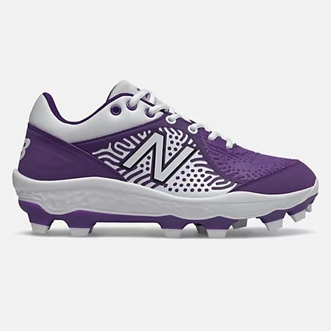 New Balance – Men’s White/Purple 3000v5 Fresh Foam Molded Cleat (PL3000P5) 1 New Balance – Men’s White/Purple 3000v5 Fresh Foam Molded Cleat (PL3000P5)
