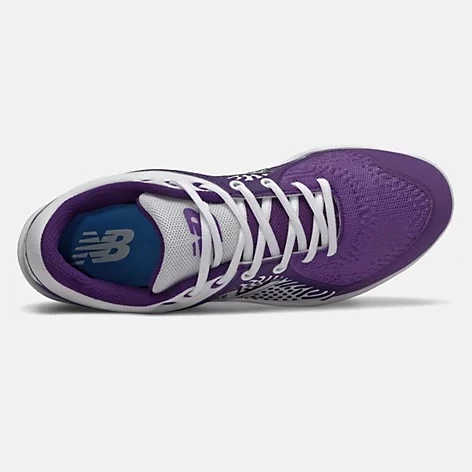 New Balance – Men’s White/Purple 3000v5 Fresh Foam Molded Cleat (PL3000P5) 2 New Balance – Men’s White/Purple 3000v5 Fresh Foam Molded Cleat (PL3000P5) - Image 2