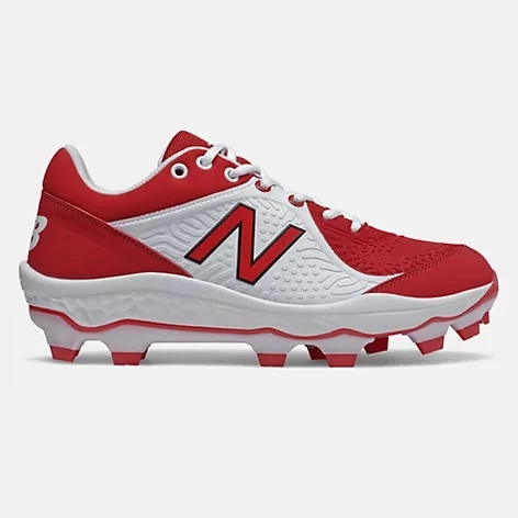 New Balance – Men’s Red/White 3000v5 Fresh Foam Molded Cleat (PL3000R5) 1 New Balance – Men’s Red/White 3000v5 Fresh Foam Molded Cleat (PL3000R5)