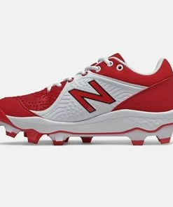 New Balance – Men’s Red/White 3000v5 Fresh Foam Molded Cleat (PL3000R5) 6 New Balance – Men’s Red/White 3000v5 Fresh Foam Molded Cleat (PL3000R5) -Wilson Shop PL3000R5 3