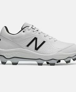 New Balance – Men’s White 3000v5 Fresh Foam Molded Cleat (PL3000W5)