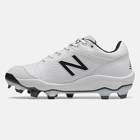New Balance – Men’s White 3000v5 Fresh Foam Molded Cleat (PL3000W5) 3 New Balance – Men’s White 3000v5 Fresh Foam Molded Cleat (PL3000W5) - Image 3