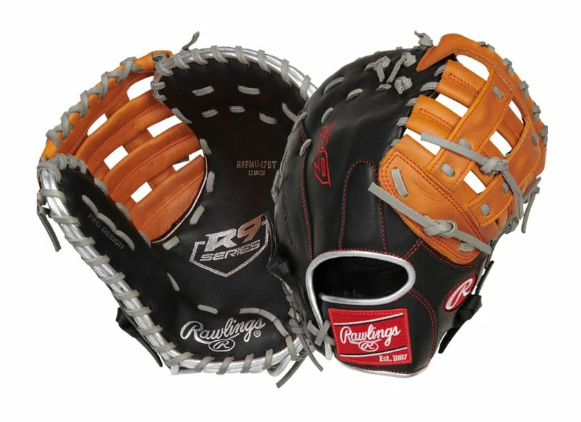 Rawlings R9 ContoUR 12″ First Base Mitt 1 Rawlings R9 ContoUR 12″ First Base Mitt