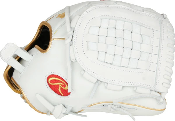 Rawlings Liberty Advanced 12.5″ Fastpitch Glove – White/Gold (RLA125KRG) 1 Rawlings Liberty Advanced 12.5″ Fastpitch Glove – White/Gold (RLA125KRG)