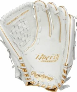 Rawlings Liberty Advanced 12.5″ Fastpitch Glove – White/Gold (RLA125KRG) 7 Rawlings Liberty Advanced 12.5″ Fastpitch Glove – White/Gold (RLA125KRG) -Wilson Shop RLA125KRG 3