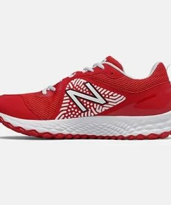 New Balance – Red/White 3000v5 Fresh Foam Men’s Turf (T3000TR5) 6 New Balance – Red/White 3000v5 Fresh Foam Men’s Turf (T3000TR5) -Wilson Shop T3000TR5 3