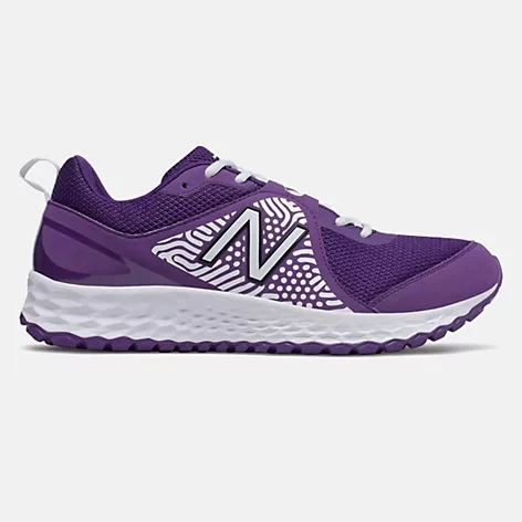 New Balance – Men’s White/Purple 3000v5 Fresh Foam Men’s Turf (T3000WP5) 1 New Balance – Men’s White/Purple 3000v5 Fresh Foam Men’s Turf (T3000WP5)