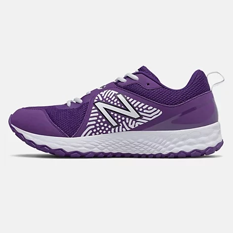 New Balance – Men’s White/Purple 3000v5 Fresh Foam Men’s Turf (T3000WP5) 3 New Balance – Men’s White/Purple 3000v5 Fresh Foam Men’s Turf (T3000WP5) - Image 3