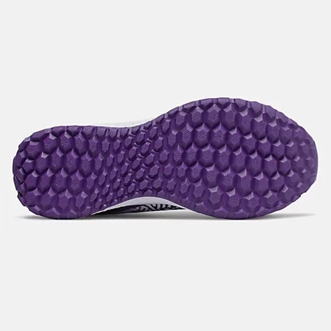 New Balance – Men’s White/Purple 3000v5 Fresh Foam Men’s Turf (T3000WP5) 4 New Balance – Men’s White/Purple 3000v5 Fresh Foam Men’s Turf (T3000WP5) - Image 4