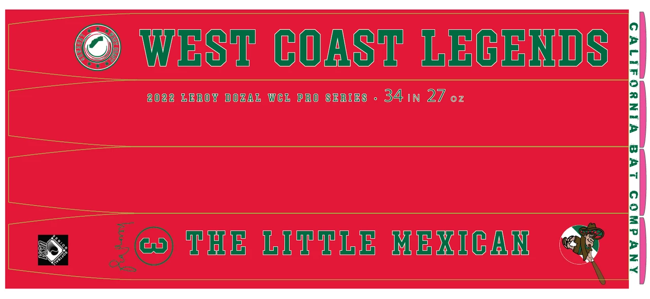 2023 California Bat Company The Little Mexican SSUSA 1 2023 California Bat Company The Little Mexican SSUSA