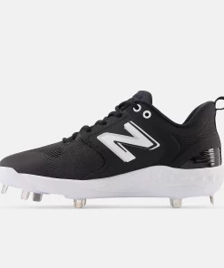 New Balance Black/White L3000v6 Metal Spikes 7 New Balance Black/White L3000v6 Metal Spikes -Wilson Shop l3000bk6 3