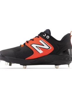 New Balance Black/Orange L3000v6 Metal Spikes 7 New Balance Black/Orange L3000v6 Metal Spikes -Wilson Shop l3000bo6 3