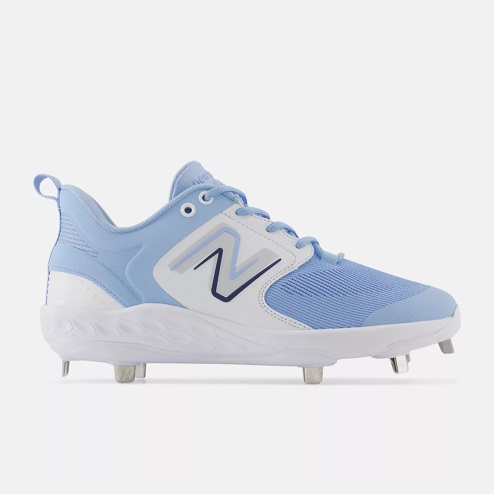New Balance Carolina Blue L3000v6 Metal Spikes 1 New Balance Carolina Blue L3000v6 Metal Spikes