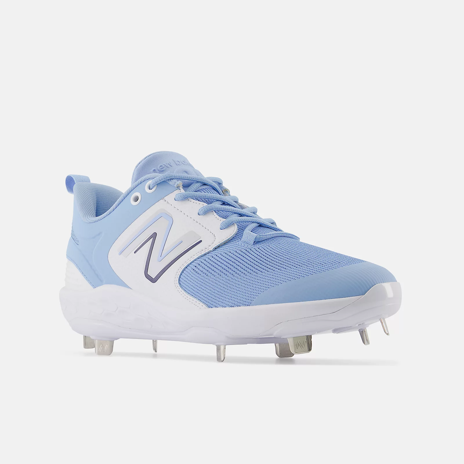 New Balance Carolina Blue L3000v6 Metal Spikes 2 New Balance Carolina Blue L3000v6 Metal Spikes - Image 2
