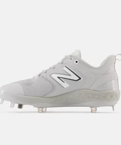 New Balance Grey/White L3000v6 Metal Spikes 7 New Balance Grey/White L3000v6 Metal Spikes -Wilson Shop l3000tg6 3