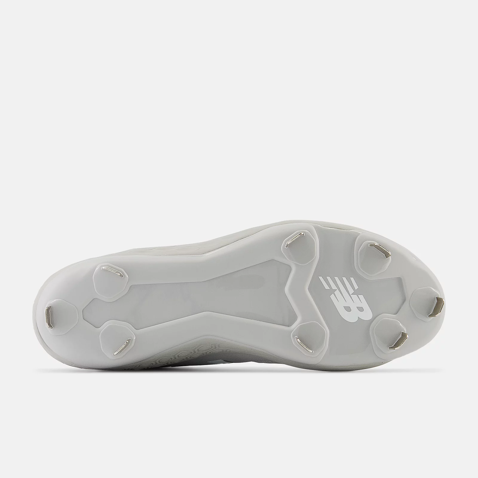 New Balance Grey/White L3000v6 Metal Spikes 5 New Balance Grey/White L3000v6 Metal Spikes - Image 5