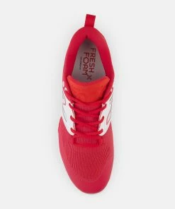 New Balance Red/White L3000v6 Metal Spikes 8 New Balance Red/White L3000v6 Metal Spikes -Wilson Shop l3000tr6 4