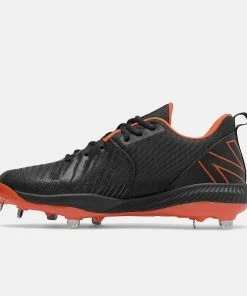 New Balance – Black/Orange FuelCell 4040v6 Metal Spikes -Wilson Shop l4040bo6 3