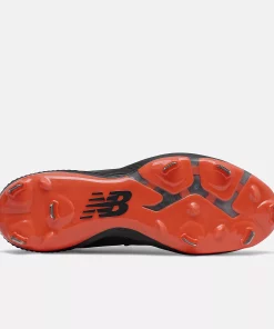 New Balance – Black/Orange FuelCell 4040v6 Metal Spikes -Wilson Shop l4040bo6 5