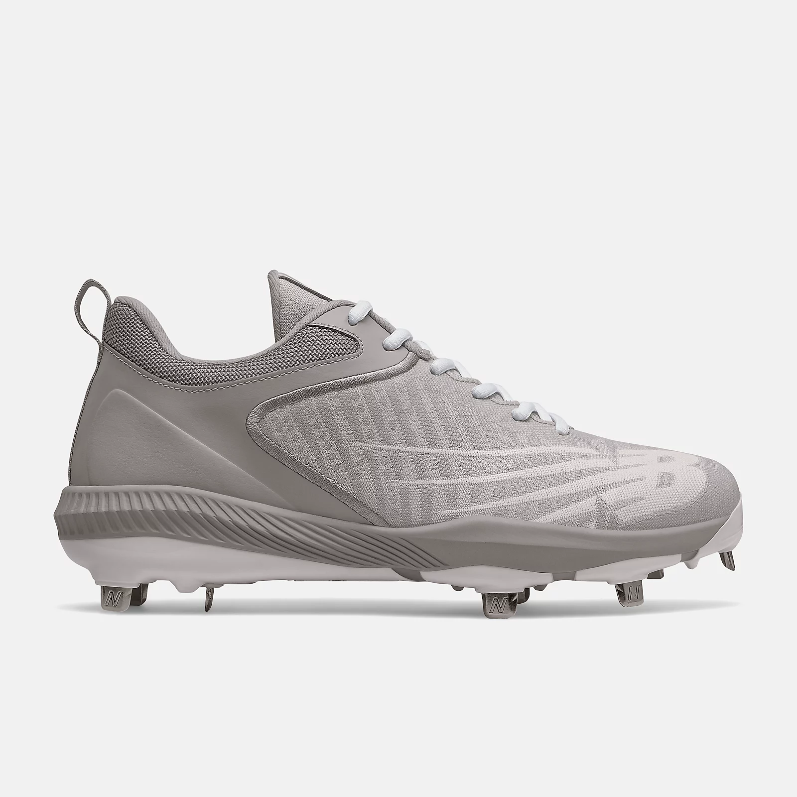 New Balance – Grey/White FuelCell 4040v6 Metal Spikes (L4040TG6) 1 New Balance – Grey/White FuelCell 4040v6 Metal Spikes (L4040TG6)