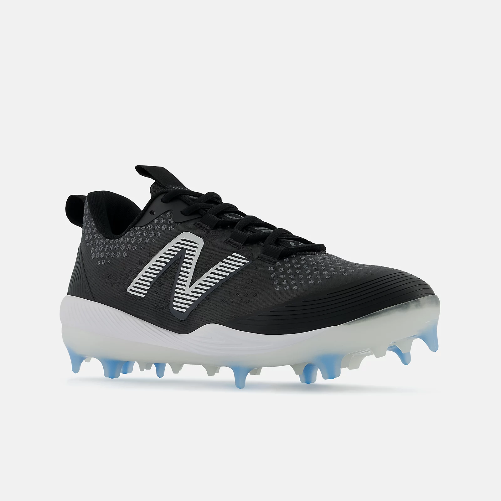 New Balance LCOMPv3 – Black Hybrid Cleats 2 New Balance LCOMPv3 – Black Hybrid Cleats - Image 2
