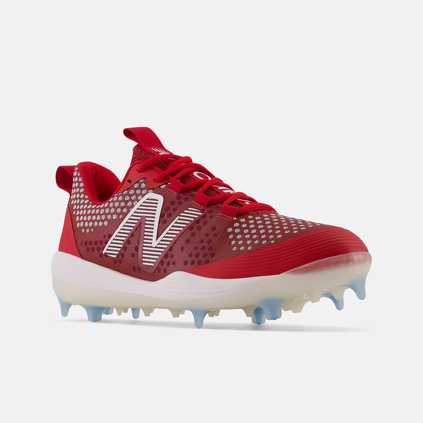 New Balance – FuelCell COMPv3 Red Hybrid Baseball Cleats (LCOMPTR3) 2 New Balance – FuelCell COMPv3 Red Hybrid Baseball Cleats (LCOMPTR3) - Image 2