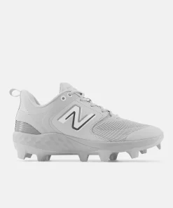 New Balance Grey PL3000v6 Molded Cleats